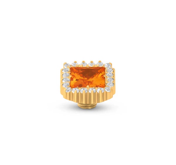 Melano Vivid Antique Steentje - orange