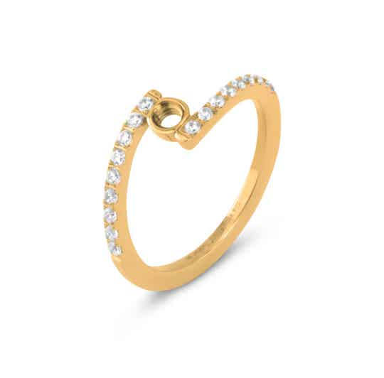 Melano Twisted Tegan Ring