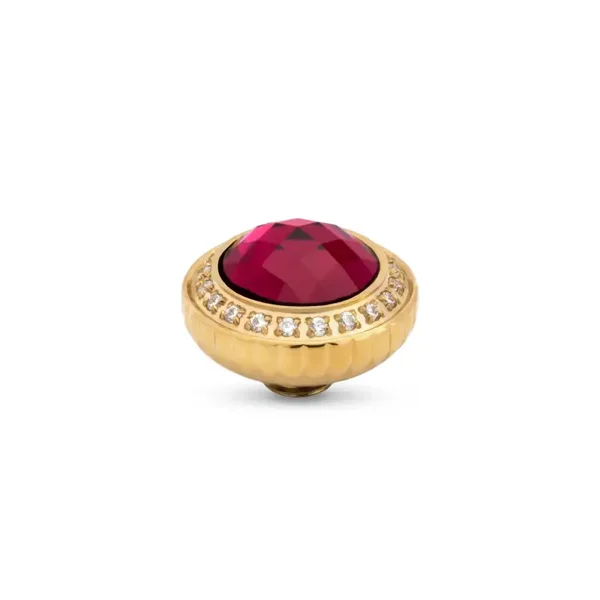Melano Vivid Circle Glow Steentje magenta