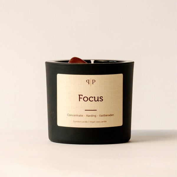 Geurkaars met edelstenen Focus