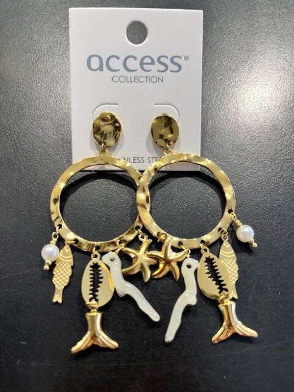 Sea and sun oorbellen