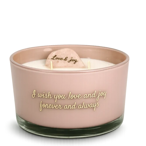 My Flame SOJAKAARS - I WISH YOU LOVE AND JOY, FOREVER AND ALWAYS - GEUR: GREEN TEA TIME