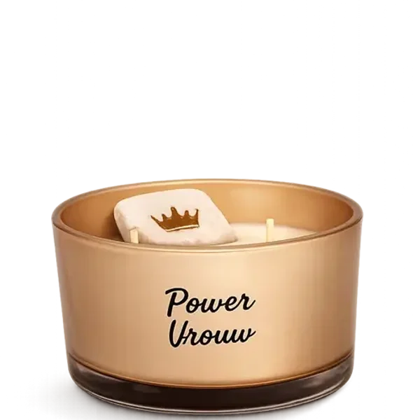 My Flame SOJAKAARS - POWERVROUW - GEUR: SILKY TONKA