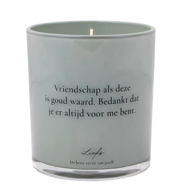 My Flame SOJAKAARS - VRIENDSCHAP ALS DEZE IS GOUD WAARD - JASMINE LUXE