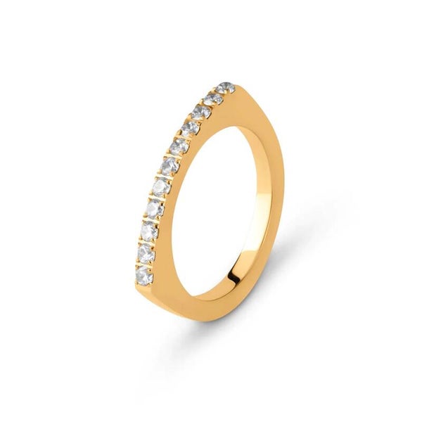 Melano Friends Amelia Ring goud chrystal