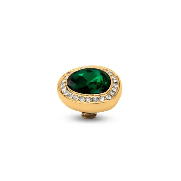 Melano Droplet CZ 12.5 mm Majestic Green
