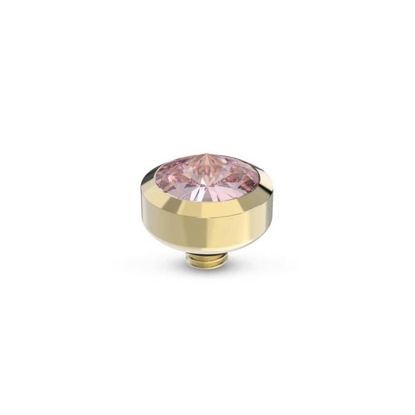 Melano steentje Glossy Light Rose