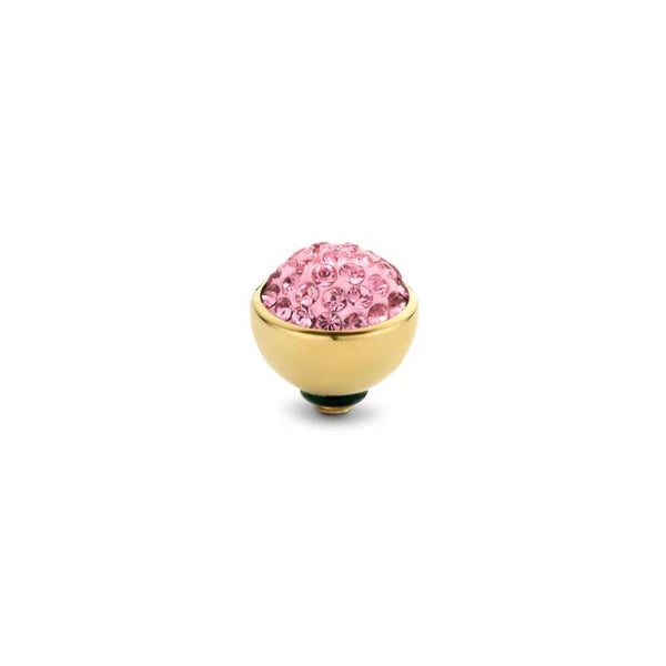 Melano steentje Shiny Light Rose