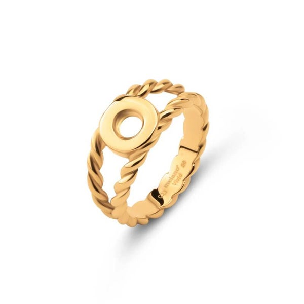 Vivid ring Vita goud