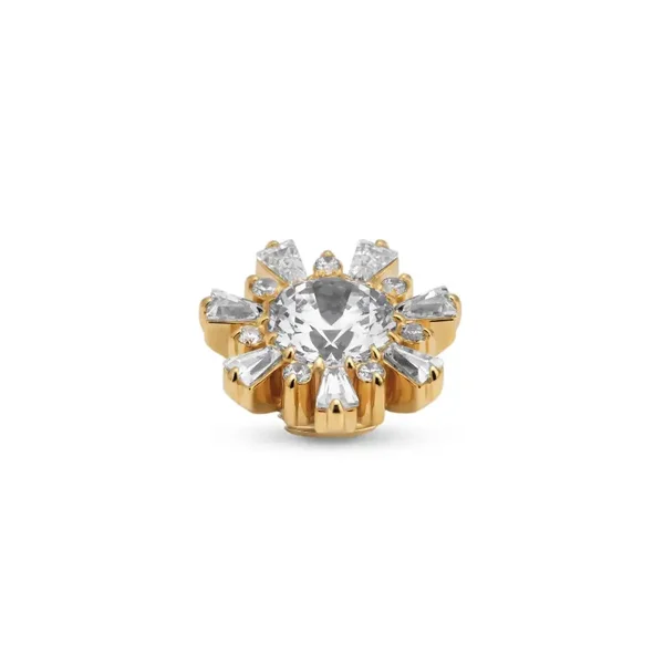 Melano Vivid Frozen Flake Steentje crystal