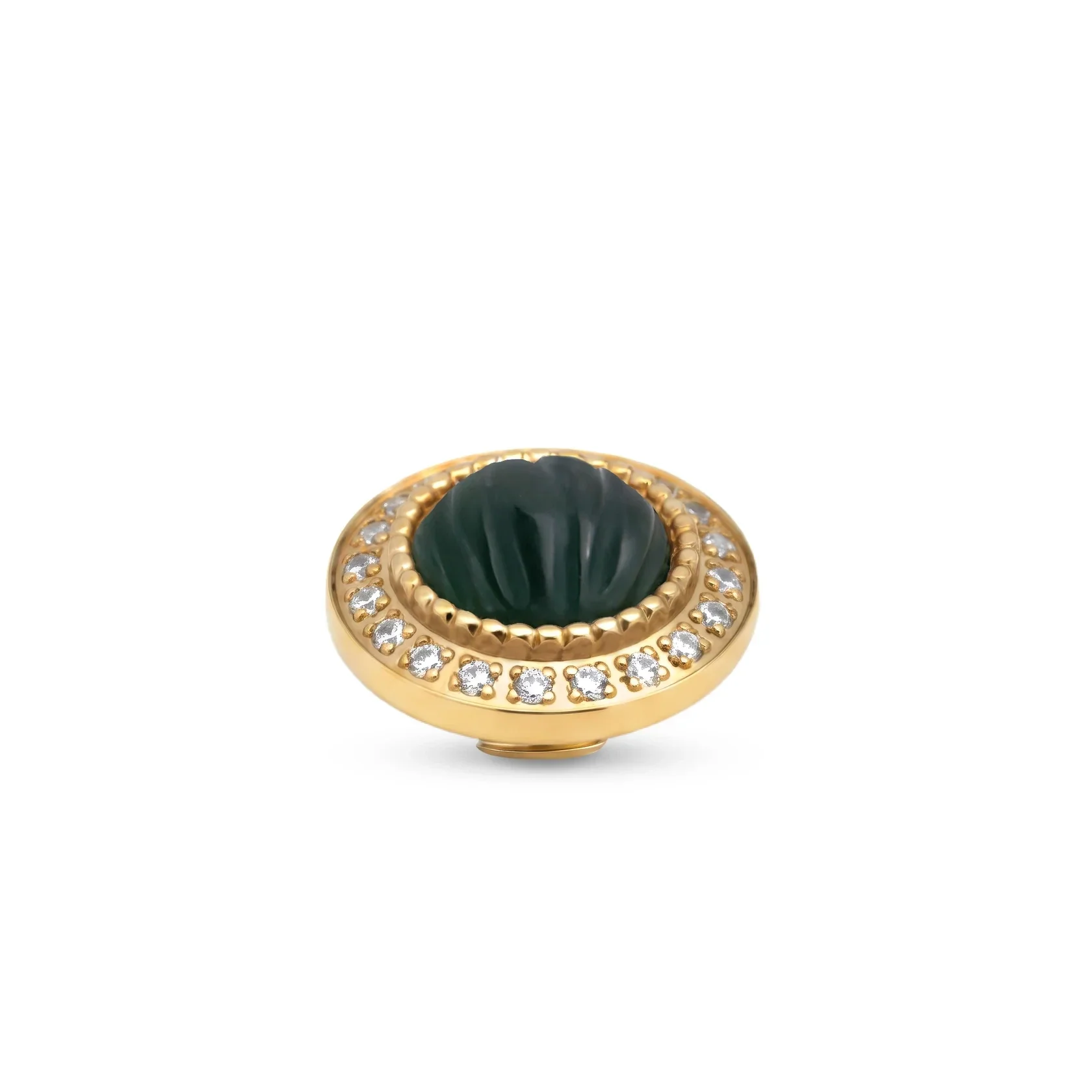 Melano Vivid Crystal Shine Steentje green