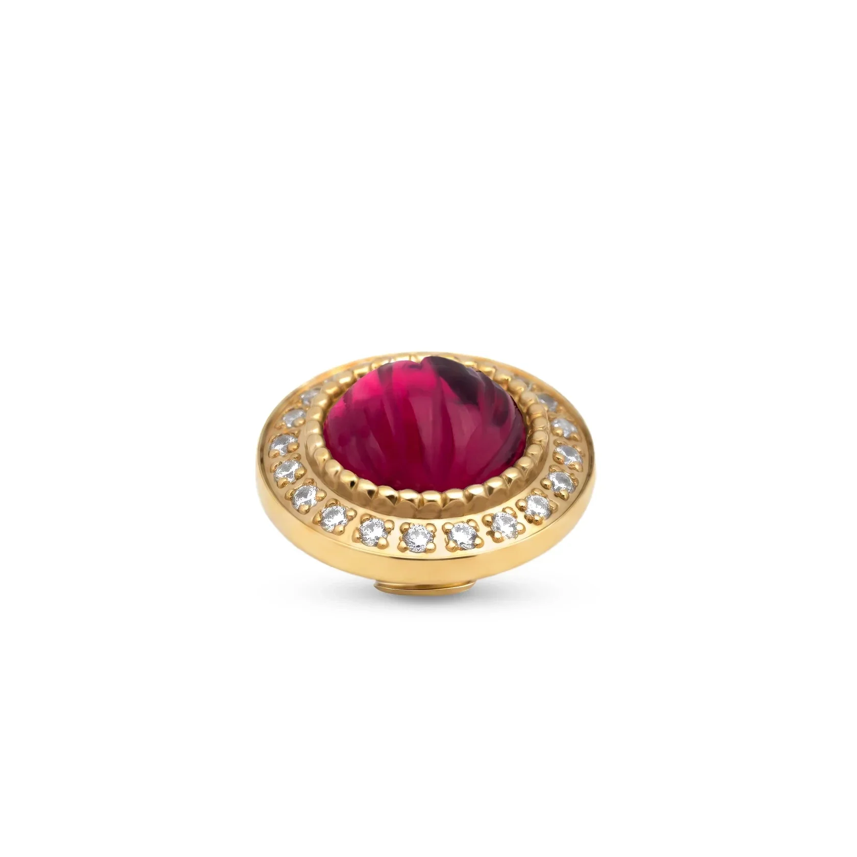 Melano Vivid Crystal Shine Steentje magenta