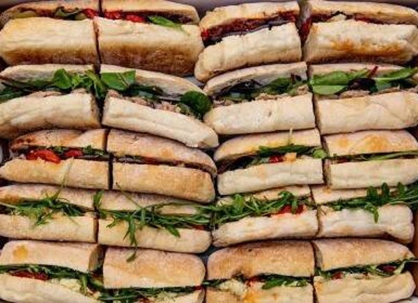 Mixed Ciabatta Sharing Platter (10 halves)