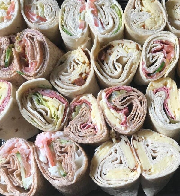 Mixed Wrap Platter 2026 Large (77 halves)