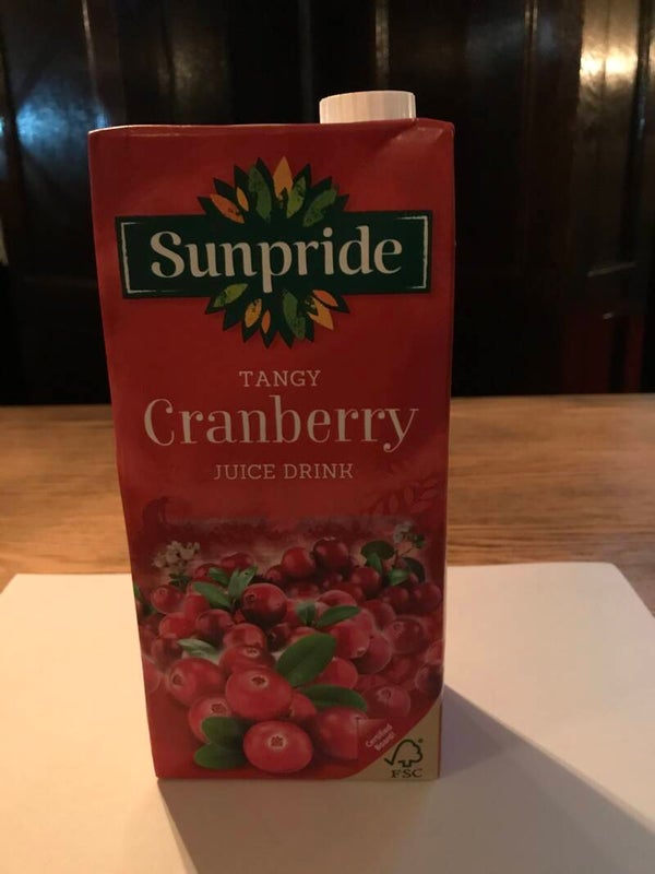 Cranberry Juice (Litre)