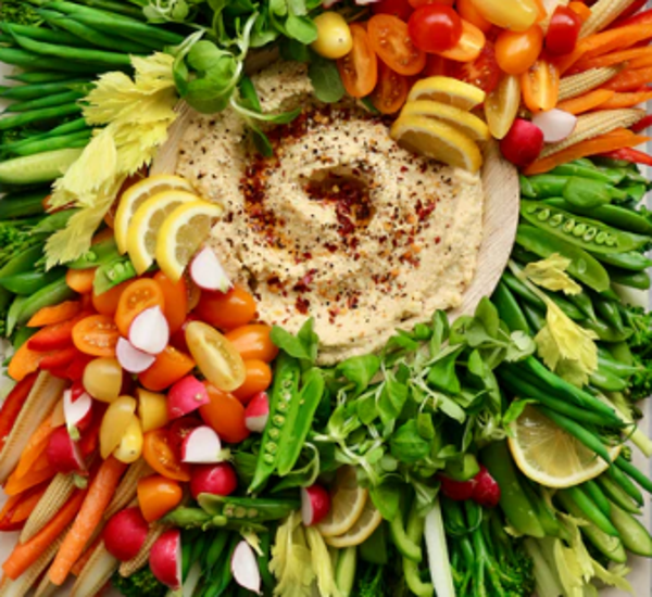 Crudités & Dips Platter (serves 7 people)
