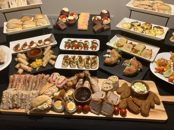 Wedding Breakfast Finger Buffet Menu