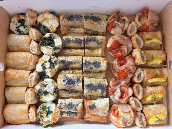 Frittata & Sausage Rolls Grazing Platter (20 pieces)