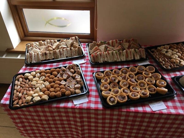 Half Day Conference Package AAAAA with disposable plates, cutlery