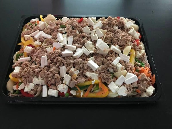 Tuna & Pasta Salad					(5-7 people)