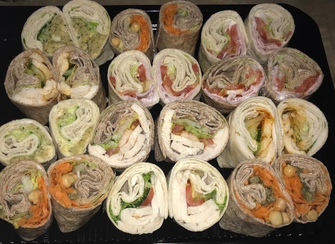 Wrap, Baguette & Bagel Platter (14 pieces)