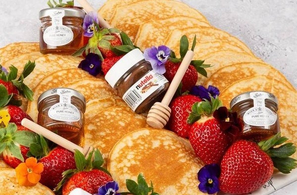 Pancake & Muffin Grazing Platter (22 pieces)