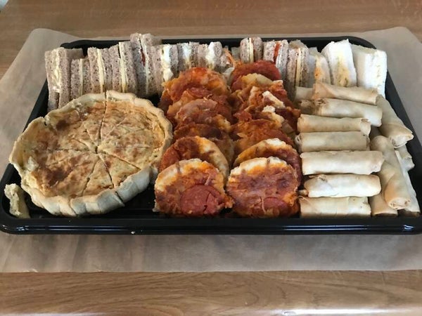 Half Day Conference Package BBBBB with disposable plates, cutlery