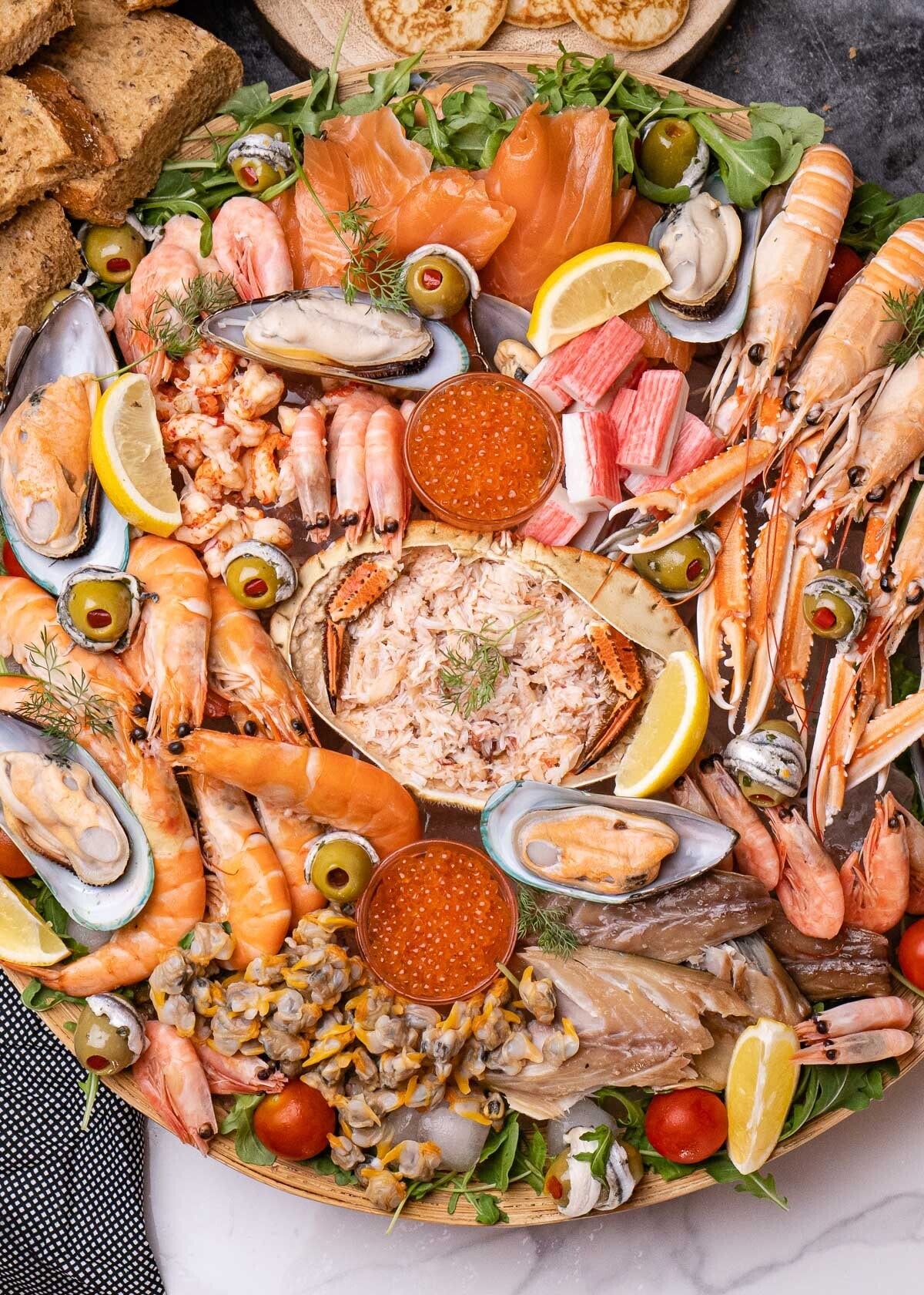 Fish & Shellfish Large Sharing Board