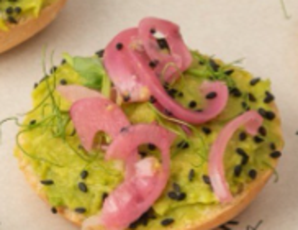 Vegan Avocado Bagel Platter - 12