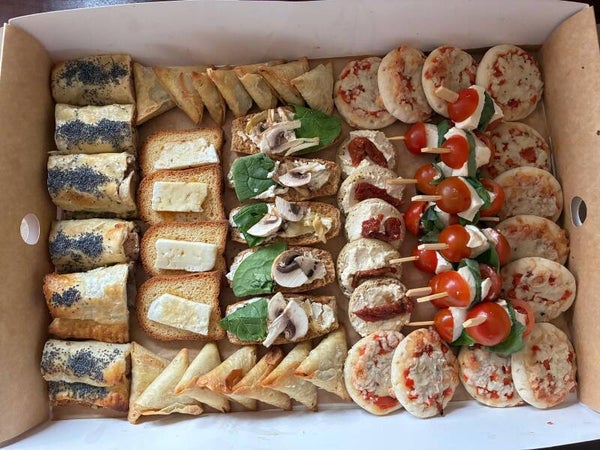 Vegetarian Finger Grazing Board-Large (70 pieces)