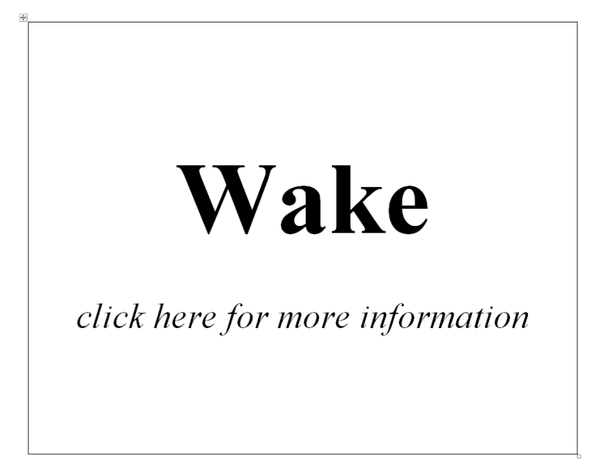 Wake