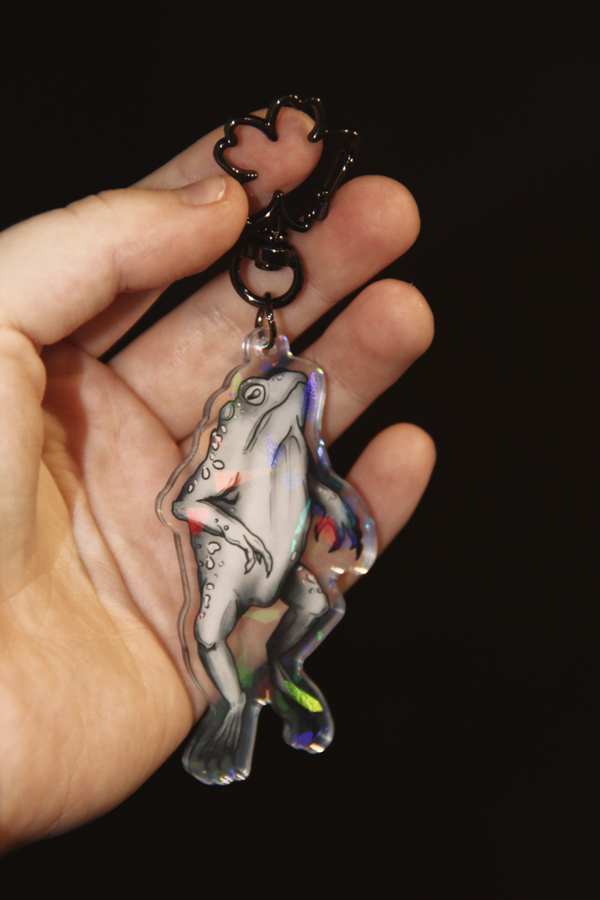 Frog keychain