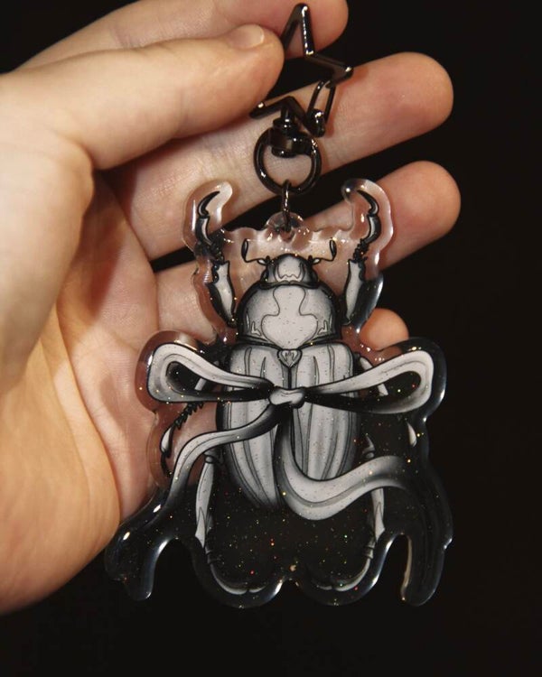 Beetle keychain