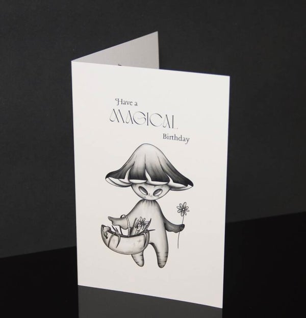 Mushroom Birthday Card