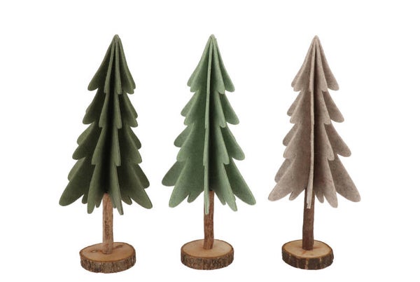Vilten Kerstbomen