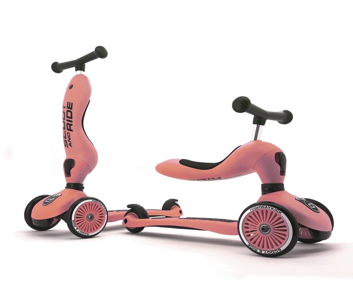 Patinete Scoot and Ride 2 en 1 Highwaykick One Peach