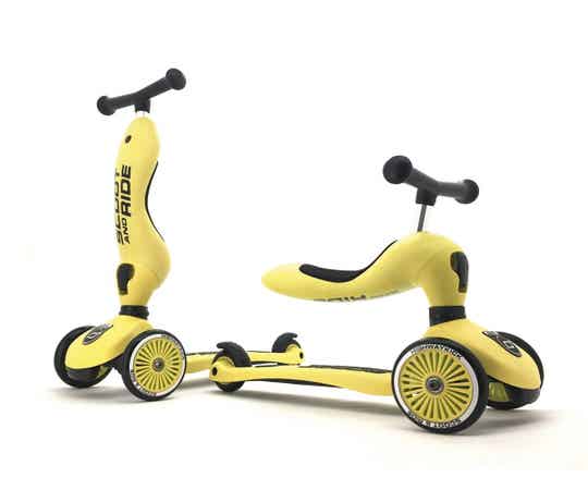 Patinete Scoot and Ride 2 en 1 Highwaykick One Lemon