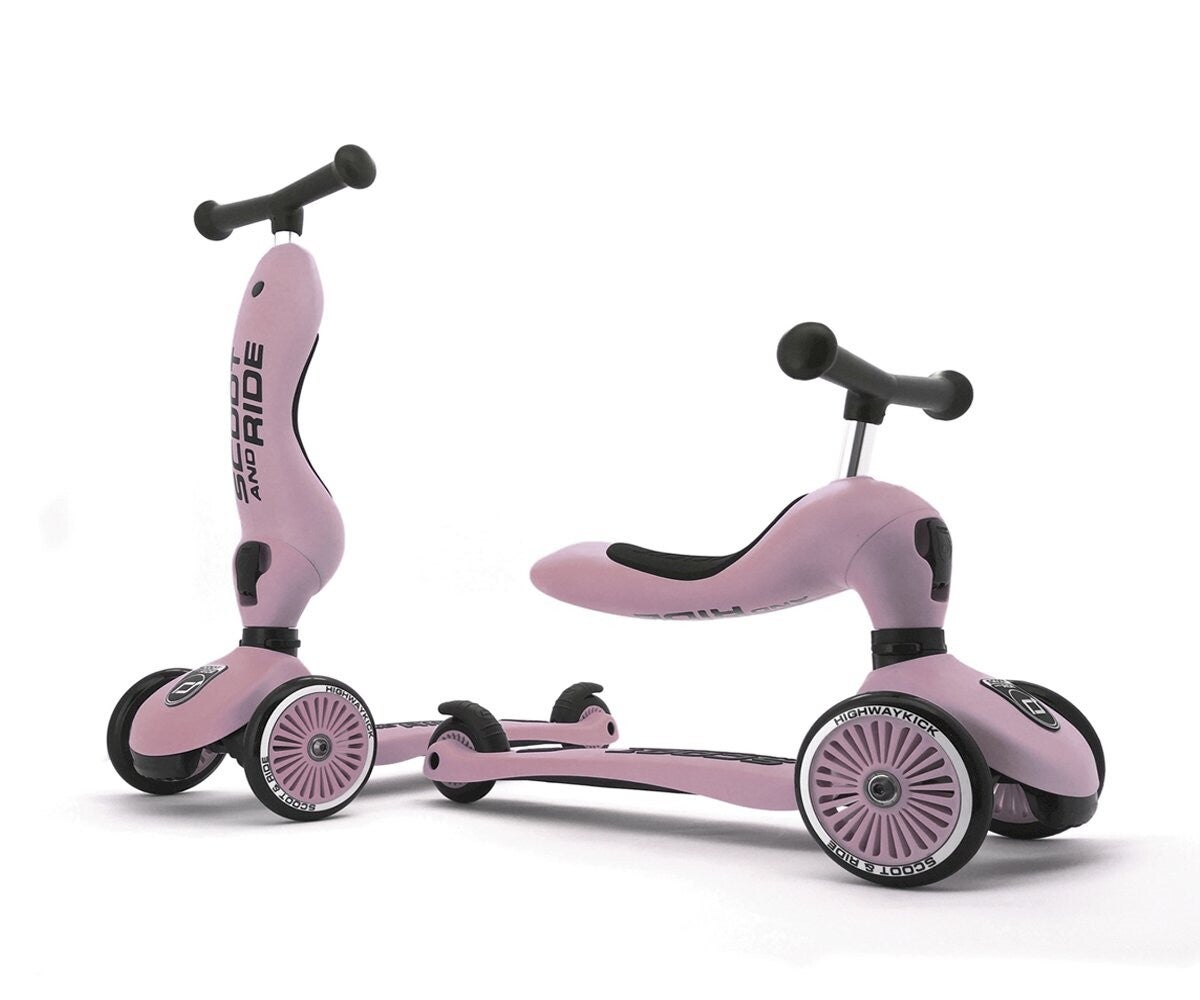 Patinete Scoot and Ride 2 en 1 Highwaykick One Rosa