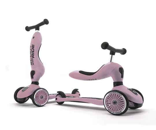 Patinete Scoot and Ride 2 en 1 Highwaykick One Rosa