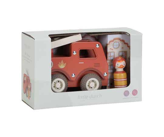 Camión de Bomberos de Madera