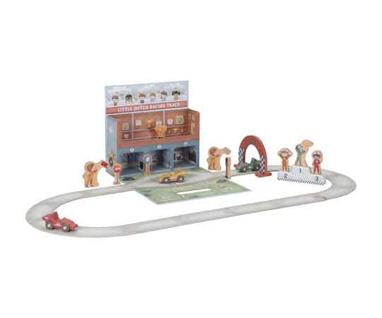 Caja de Juego con Pista de Carreras