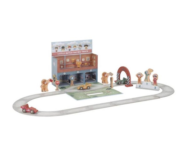 Caja de Juego con Pista de Carreras