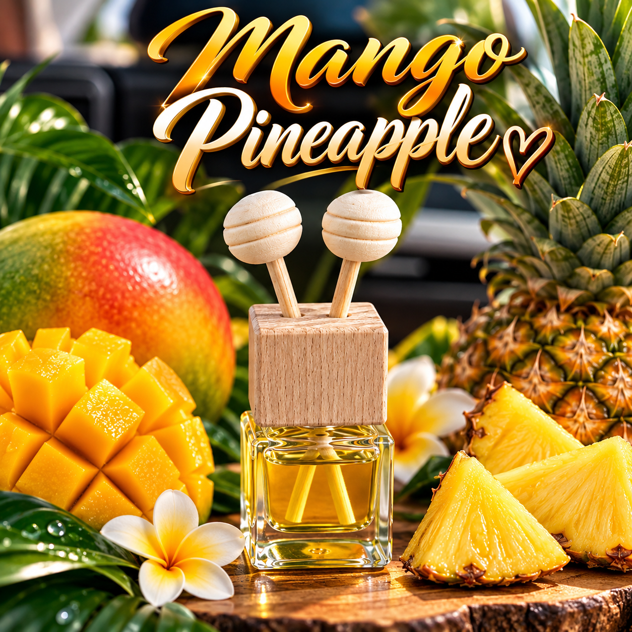 Car Air Freshener (Mango Pineapple)