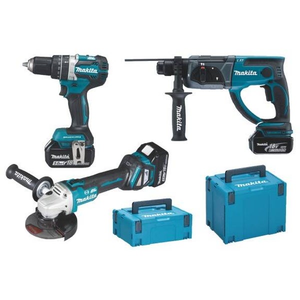 Makita DLX3093TJ, 18V Akku Spezialset -Vorführgerät