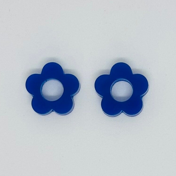 Pampille Fleur bleue foncée