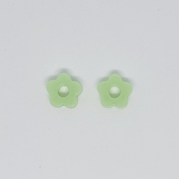 Pampille Babyflower verte pastel