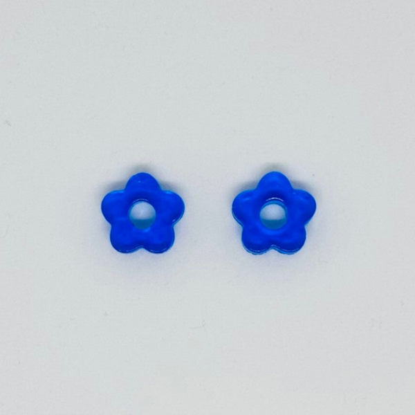 Pampille Babyflower bleue océan