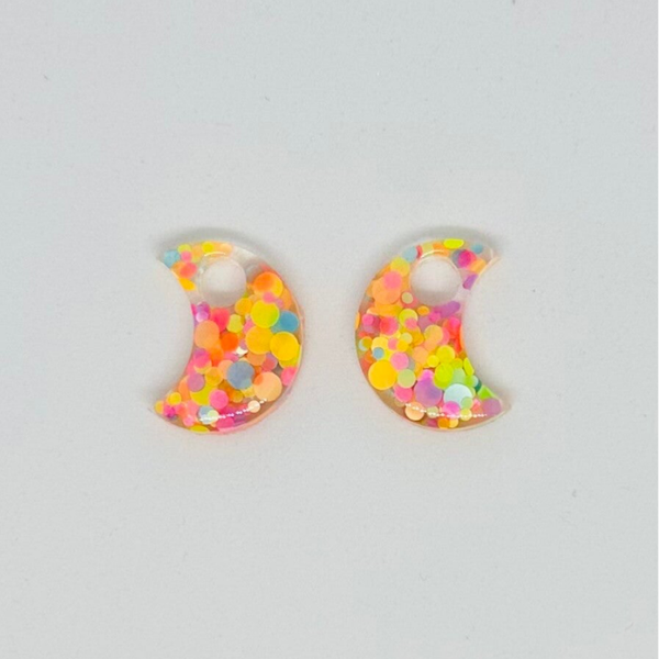 Pampille lune multicolore