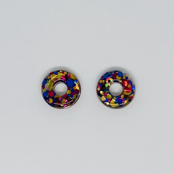 Pampille Cercle multicolore foncé