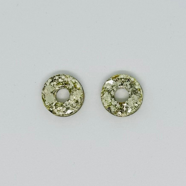 Pampille Cercle champagne pailletée
